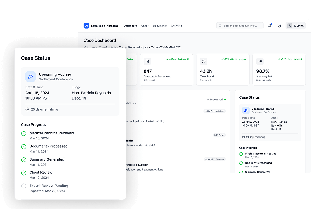 160X Faster document processing for a US law firm